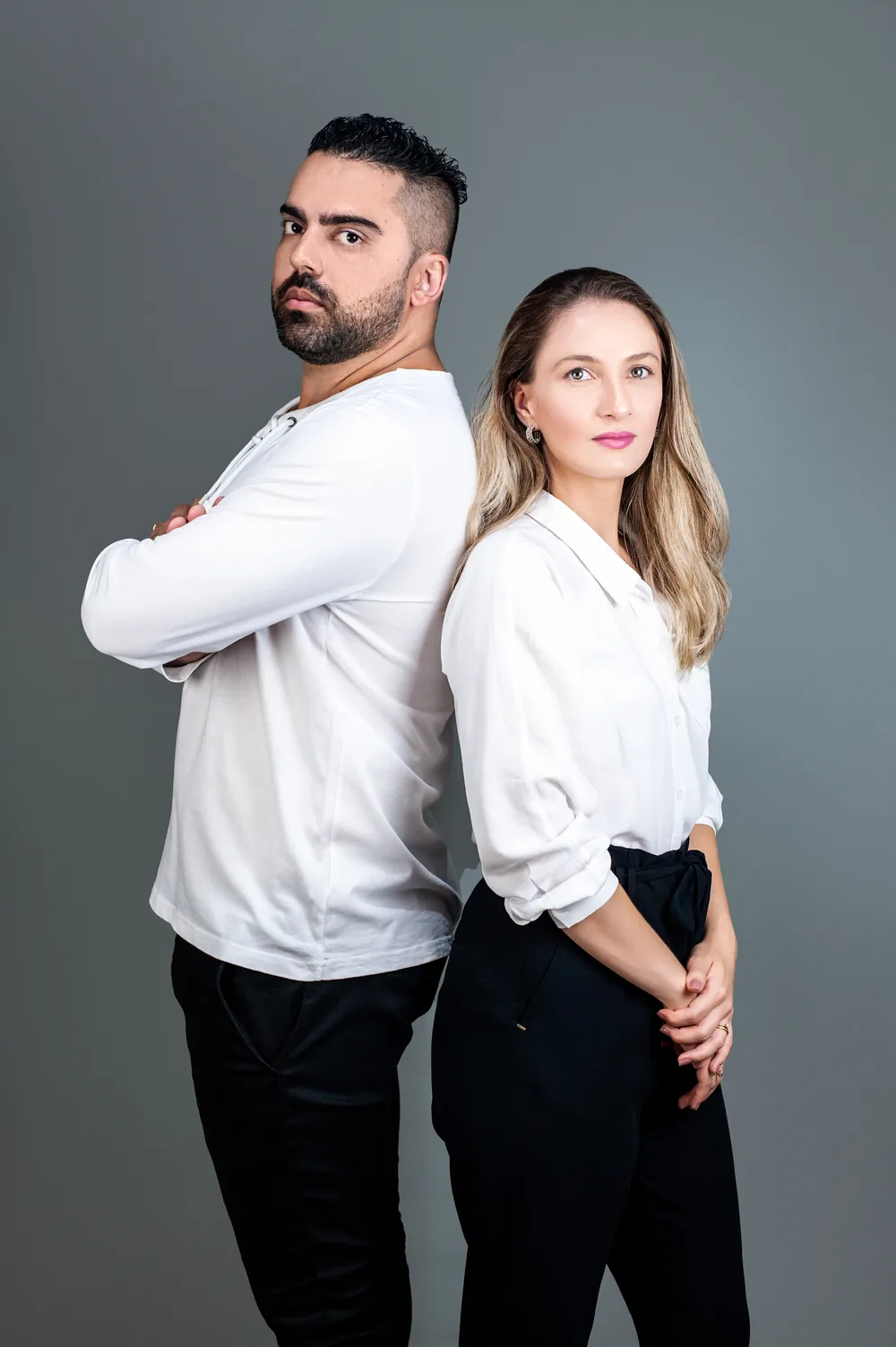 Rafael Veiga e Kallini Raissa, arquitetos da Selo Design